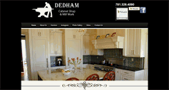 Desktop Screenshot of dedhamcabinetshop.com